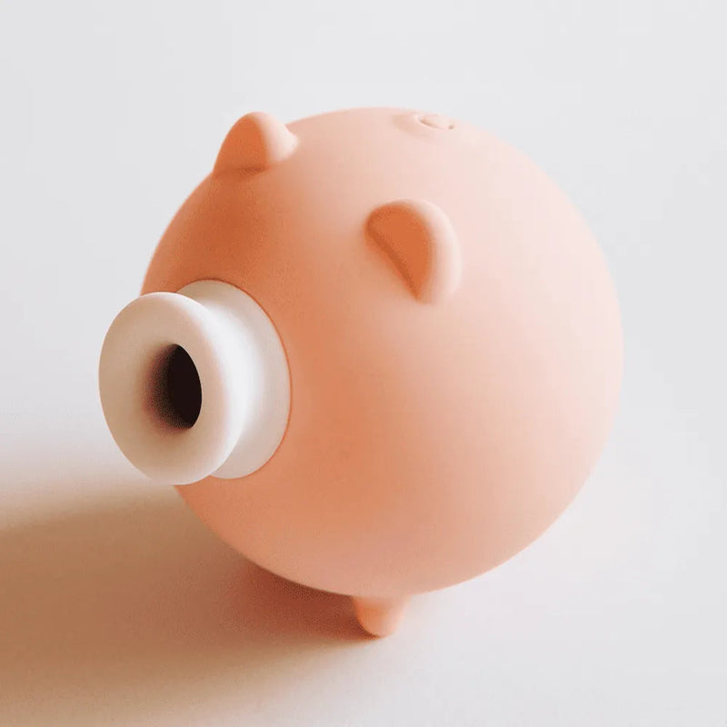 Vibrador Porquinho Baby - Sugador de Clitóris Super Poderoso