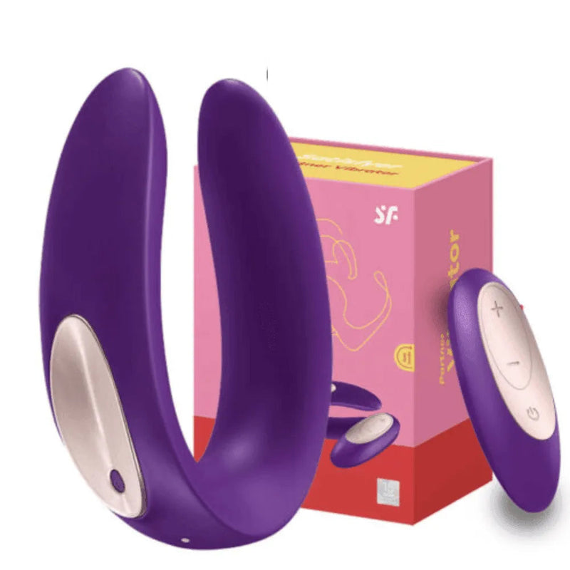 Satisfyer Double Plus Remote - Vibrador para Casais