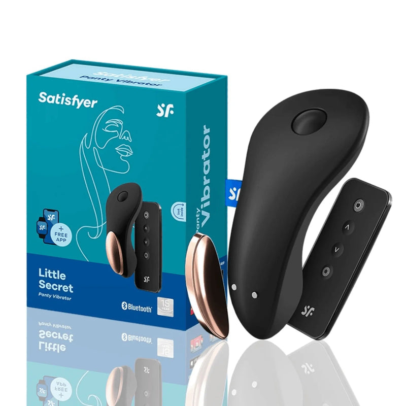 Satisfyer Little Secret - Vibrador de Calcinha com Controle por App e Controle Remoto