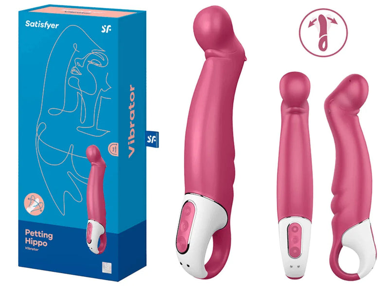 Satisfyer Petting Hippo - Massageador e Vibrador de Ponto G