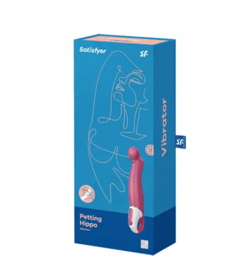 Satisfyer Petting Hippo - Massageador e Vibrador de Ponto G