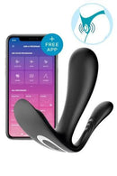 Satisfyer TopSecret+ - Vibrador de Ponto G, Clitóris e Ânus