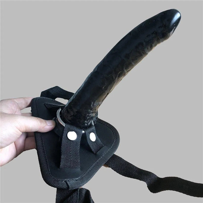 Strap On   Cinta com Dildo Consolo Grosso em Silicone