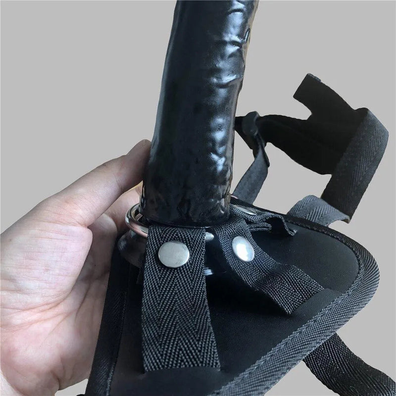Strap On   Cinta com Dildo Consolo Grosso em Silicone