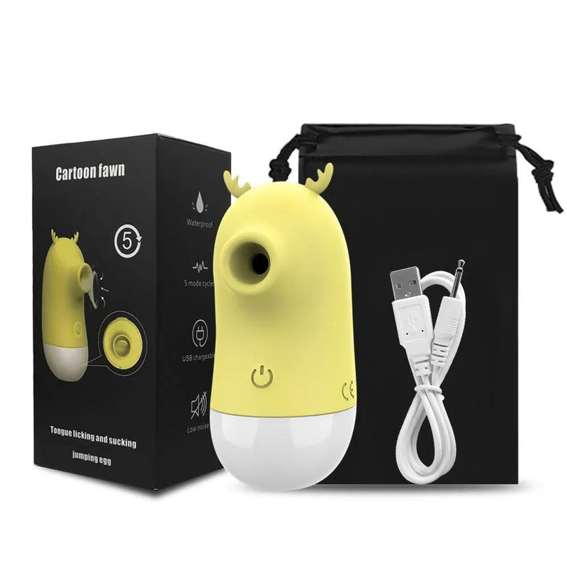 Sugador de Clitóris e Simulador de Sexo Oral - Boo