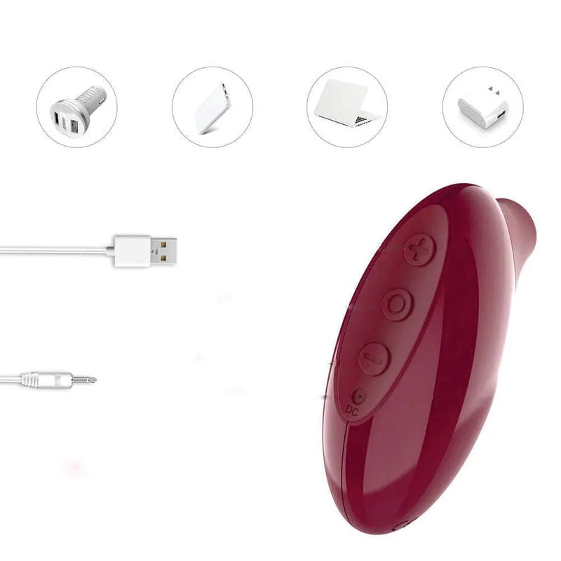 Vibrador Sugador 7 Velocidades Honey - Estimulador de Clitóris