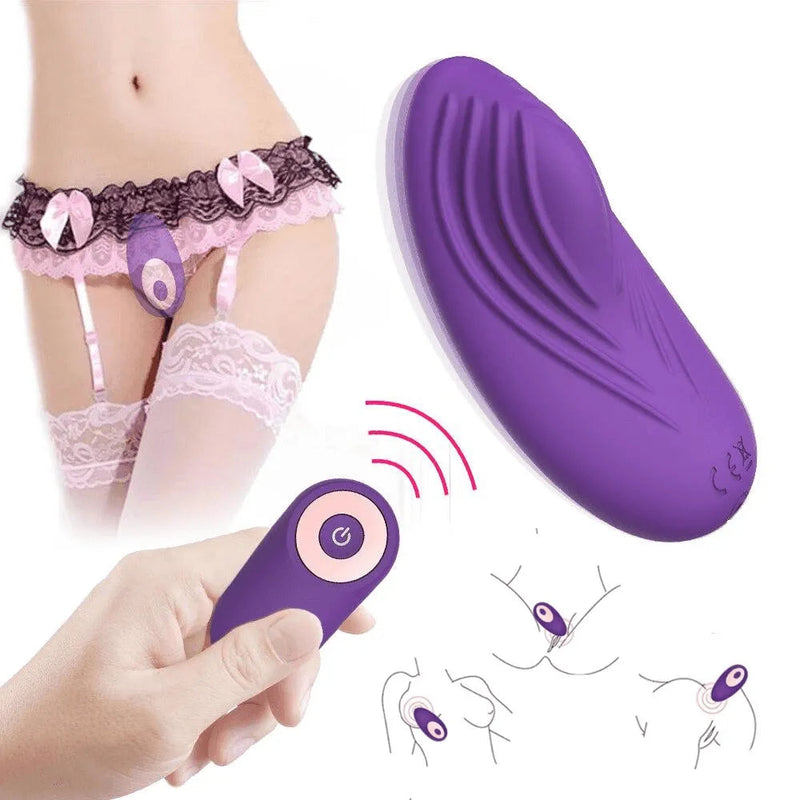 Vibrador Calcinha Vibratória com Controle Remoto a Distância- Vibrosensi