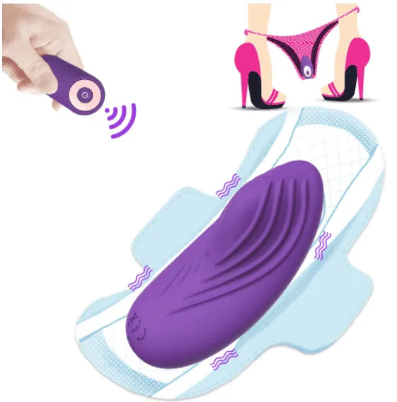 Vibrador Calcinha Vibratória com Controle Remoto a Distância- Vibrosensi