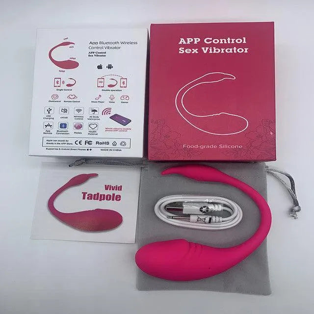 Vibrador com Controle por Aplicativo Sem Limites de Distância - Vivid
