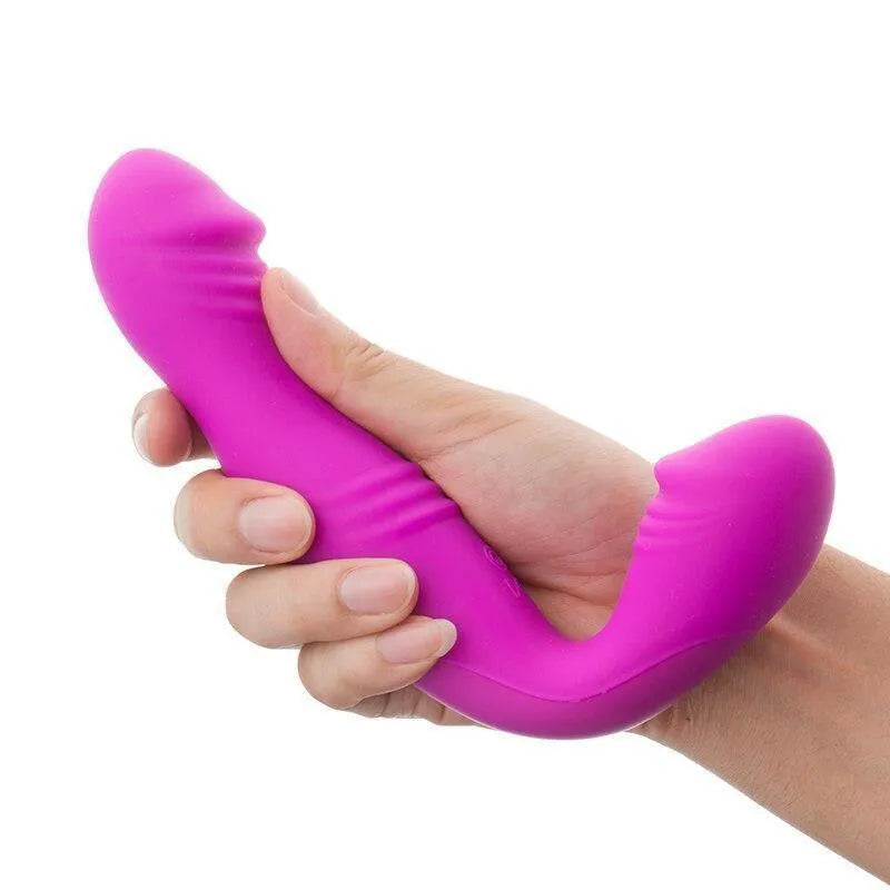 Vibrador com Duas Pontas para Mulheres, Strapless Cinta Peniana sem Alça - TwoLoves