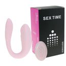 Vibrador de Casais com Estimulador de Ponto G & Sugador de Clitóris - Sex Time