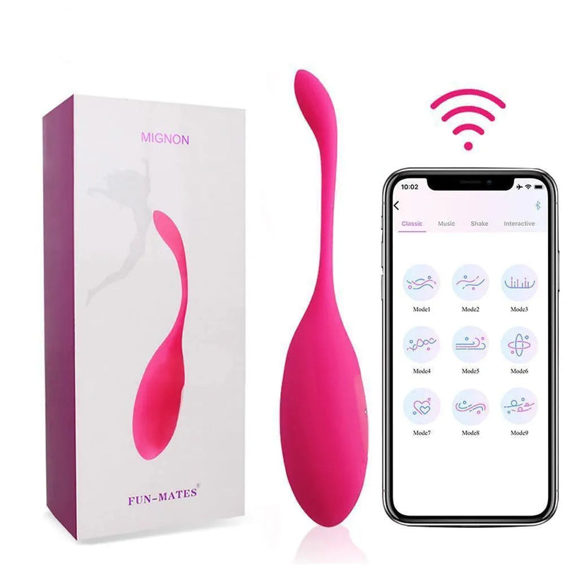 Vibrador Mignon 2.0 - Vibrador de Ponto G com Controle Remoto Bluetooth a Distância
