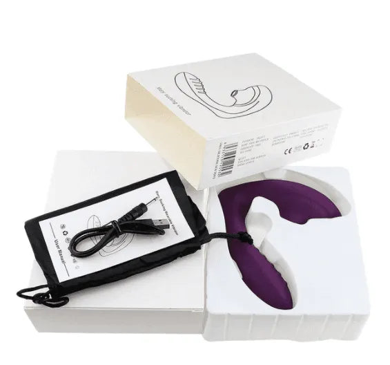 Vibrador de Ponto G e Sugador de Clitóris com 10 Níveis - Absolut