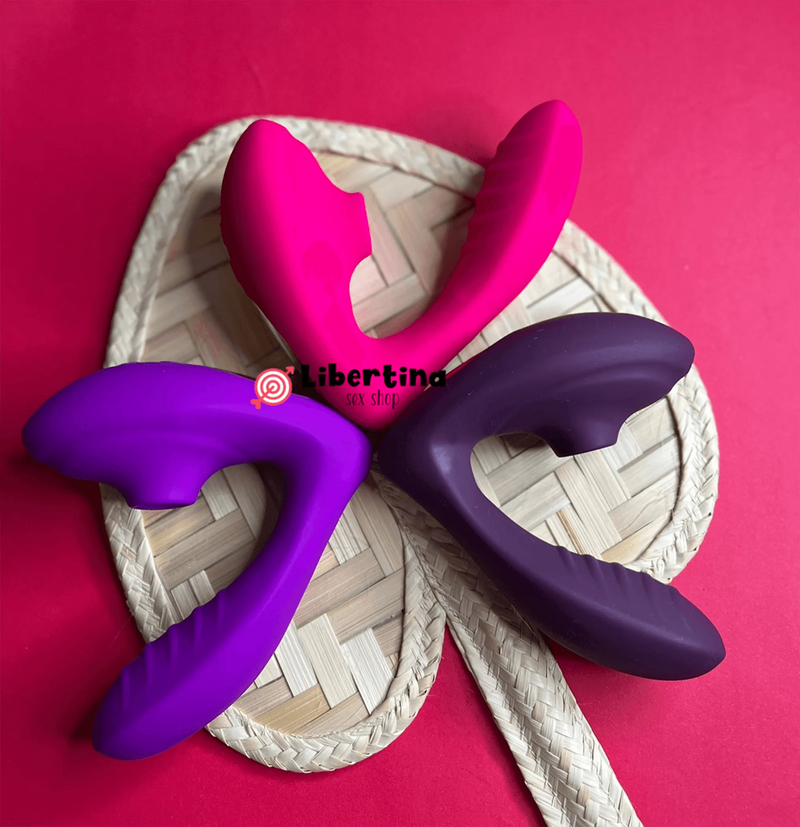 Vibrador de Ponto G e Sugador de Clitóris com 10 Níveis - Absolut