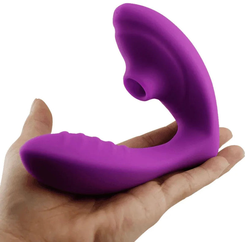 Vibrador de Ponto G e Sugador de Clitóris com 10 Níveis - Absolut
