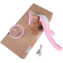 Vibrador de Ponto G e Sugador de Clitóris com Língua, Simulador de Sexo Oral com e sem aquecimento - Delirium Suck