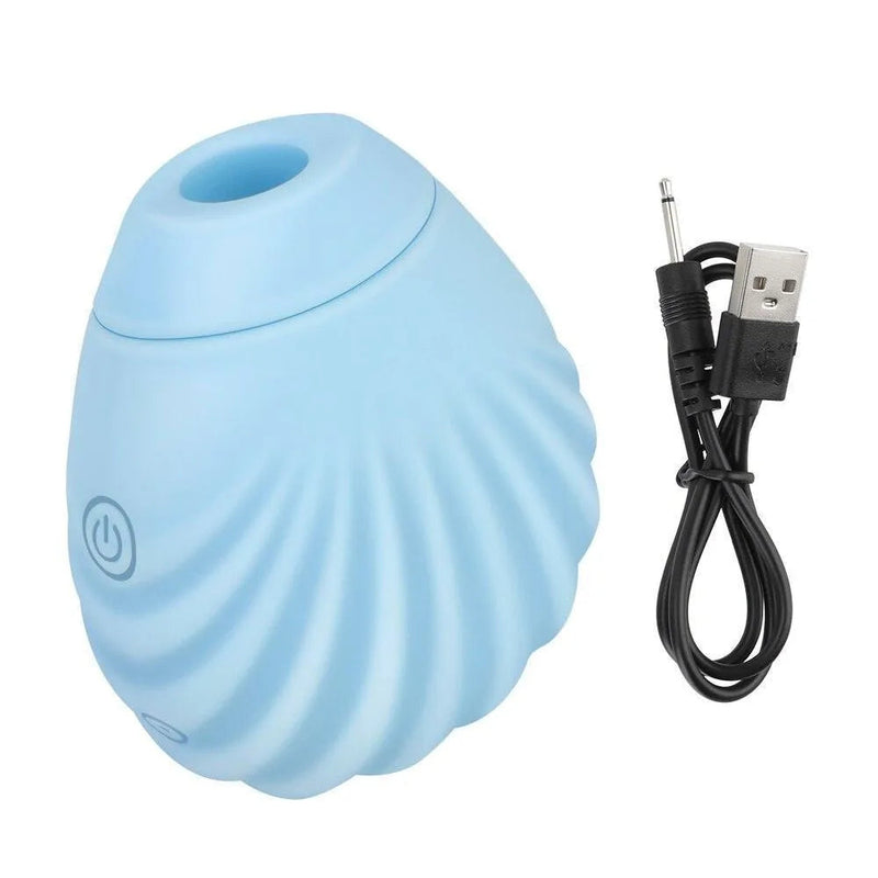 Vibrador Discreto Sugador de Clitóris Conchinha - HotOcean