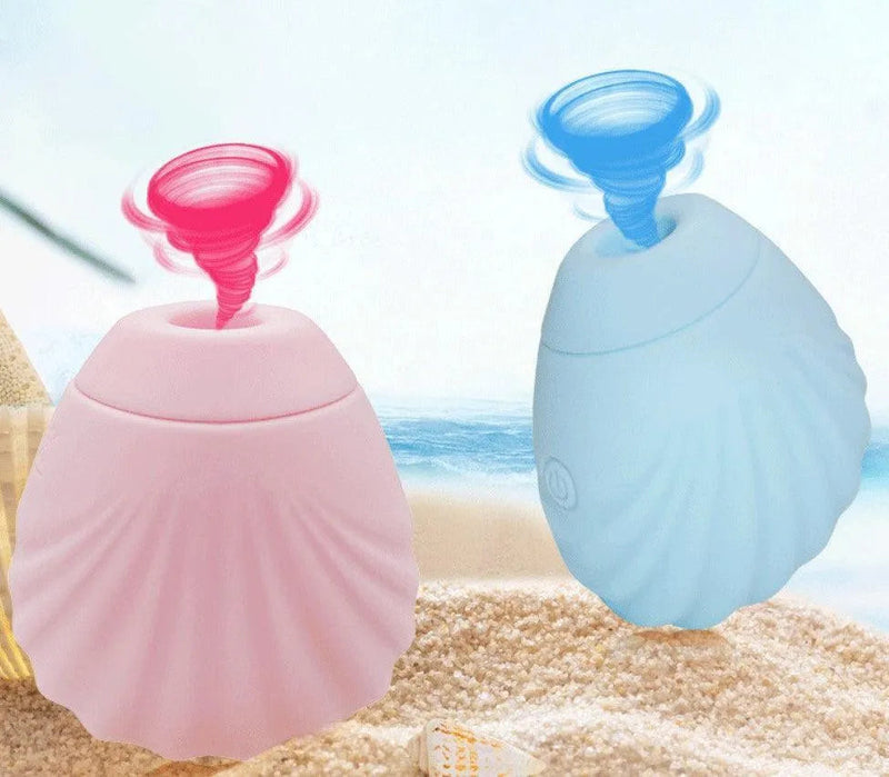 Vibrador Discreto Sugador de Clitóris Conchinha - HotOcean