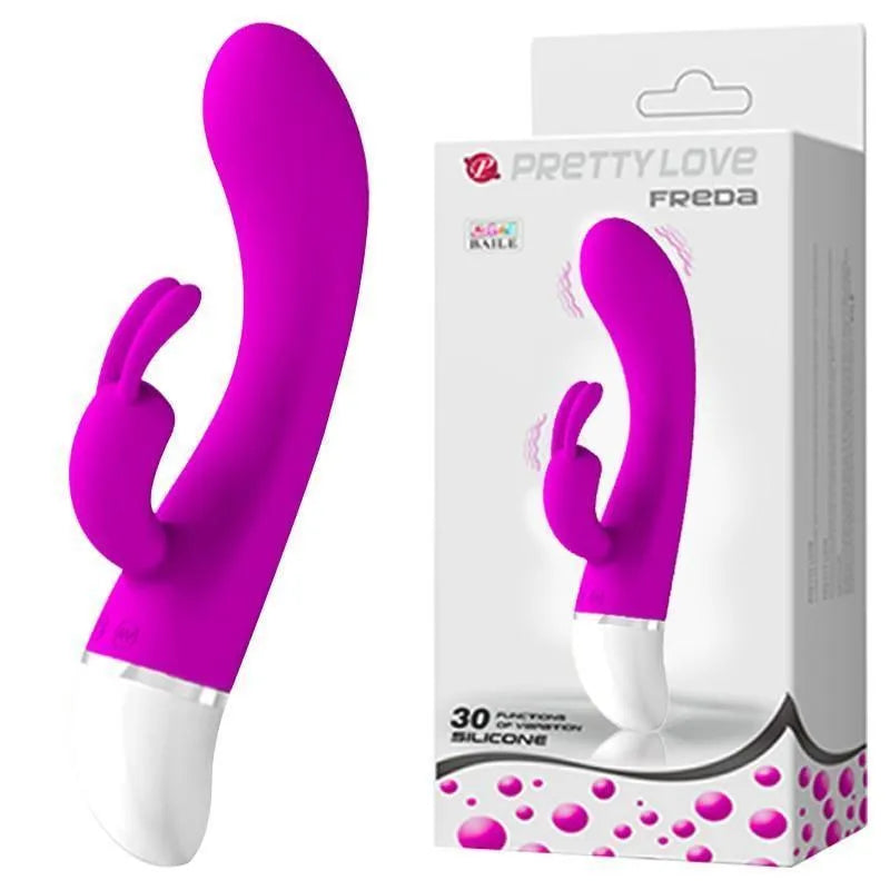 Freda Pretty Love - Vibrador e Estimulador de Clitóris Rabbit
