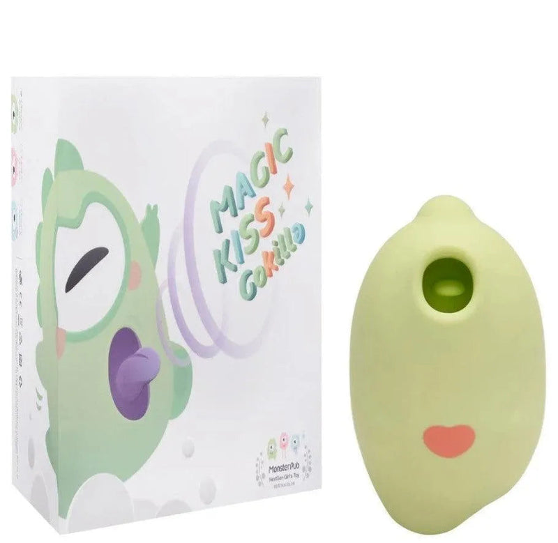 Vibrador e Sugador de Clitóris Magic Kiss - Monster Pub Original
