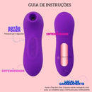 Vibrador e Sugador Massageador de Clitóris - Vibrador Golfinho Pro