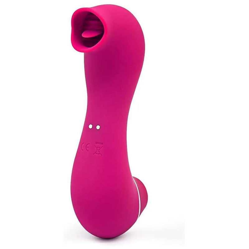 Vibrador Feminino 2 em 1 - Sugador de Clitóris e Simulador de Sexo Oral com Língua  LinTap