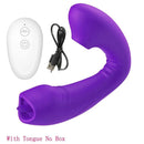 SINDY- Vibrador Feminino com Sugador de Clitóris e Simulador de Sexo Oral c/ Controle Remoto