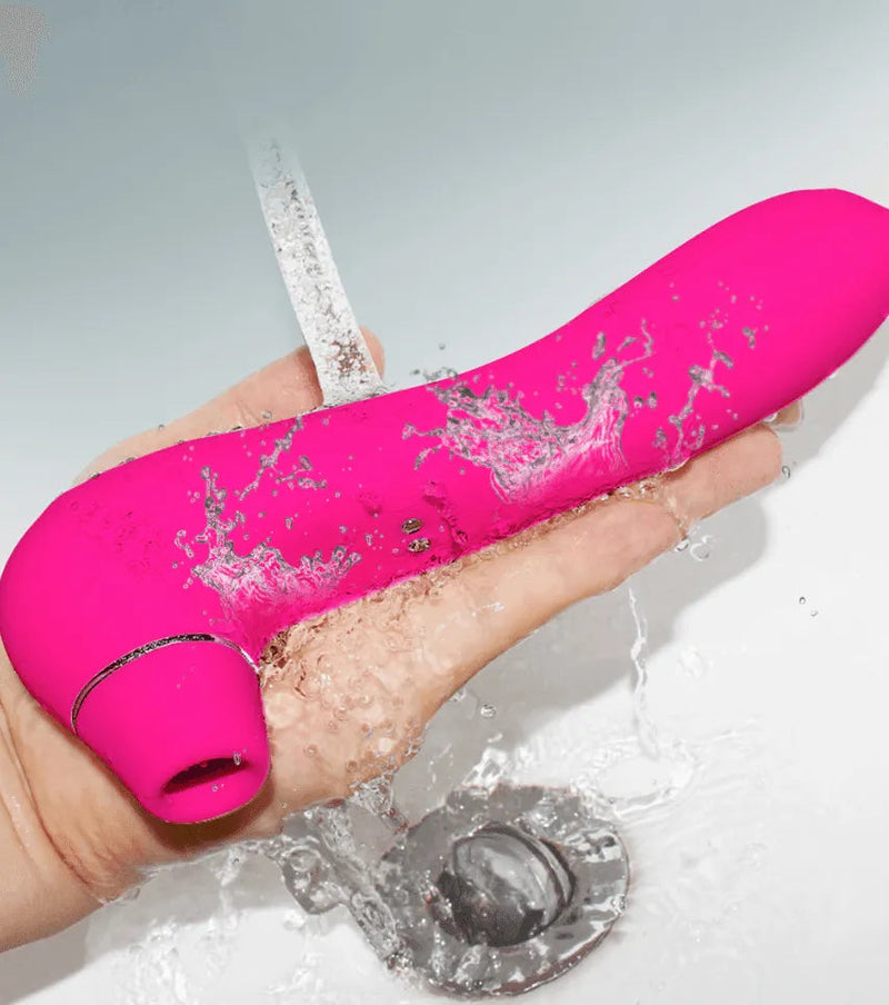 Vibrador Feminino de Ponto G & Sugador de Clitóris Multi Velocidades