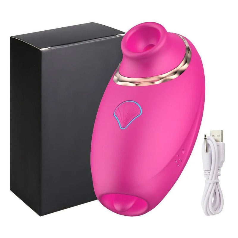 Vibrador Feminino Sugador de Clitóris & Simulador de Sexo Oral com Linguinha - Sexwell