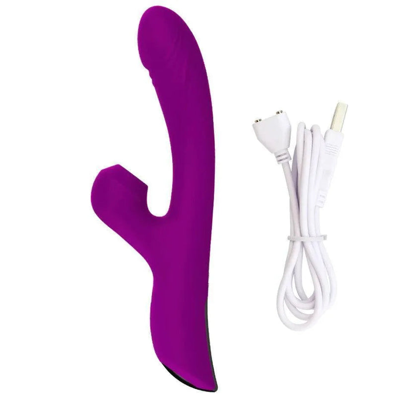 Vibrador Rabbit e Sugador de Clitóris - Saintman