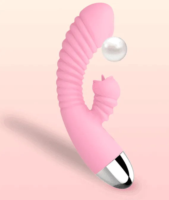Vibrador Rabbit Multi-Velocidades com Simulador de Sexo Oral e Aquecimento - StarRabbit