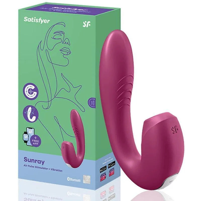 Vibrador e sugador Sunray - Satisfyer
