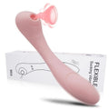Vibrador Varinha Mágica com Sugador de Clitóris - TwoLoving