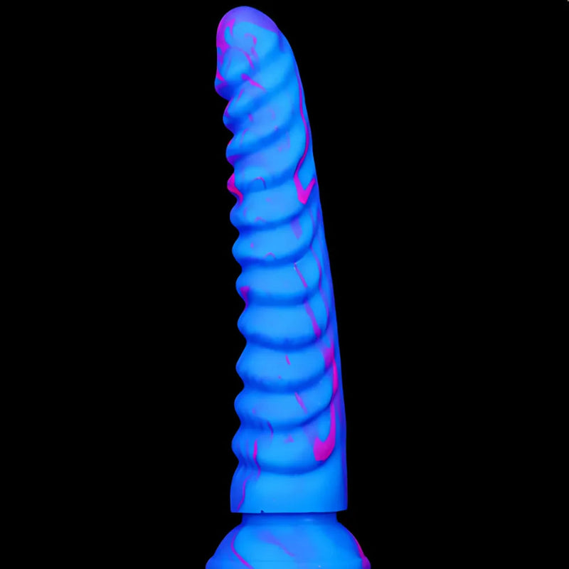 Masturbador Dildo Wave -  Massageador Grande em Silicone Confortável