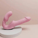 Vibrador Strapless Couples- Estimulador de Ponto G e Clitóris com Prótese