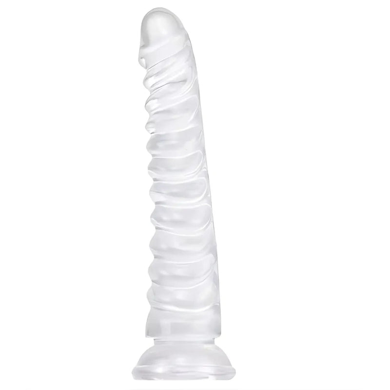 Masturbador Dildo Wave -  Massageador Grande em Silicone Confortável
