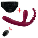 Dildo Vibrador TripleWave - Estimulador de Ponto G Para Casal
