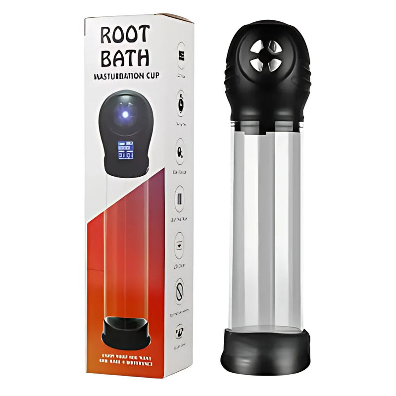 Bomba Elétrica de Vácuo Titan Pump - Masturbador Masculino 6 Modos de Sucção e Velocidade