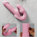 Vibrador Strapless Couples- Estimulador de Ponto G e Clitóris com Prótese