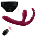 Dildo Vibrador TripleWave - Estimulador de Ponto G Para Casal