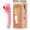 Vibrador Sugador Feminino Bear Teddy Love - 10 Modos Poderosos de Sucção
