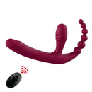 Dildo Vibrador TripleWave - Estimulador de Ponto G Para Casal